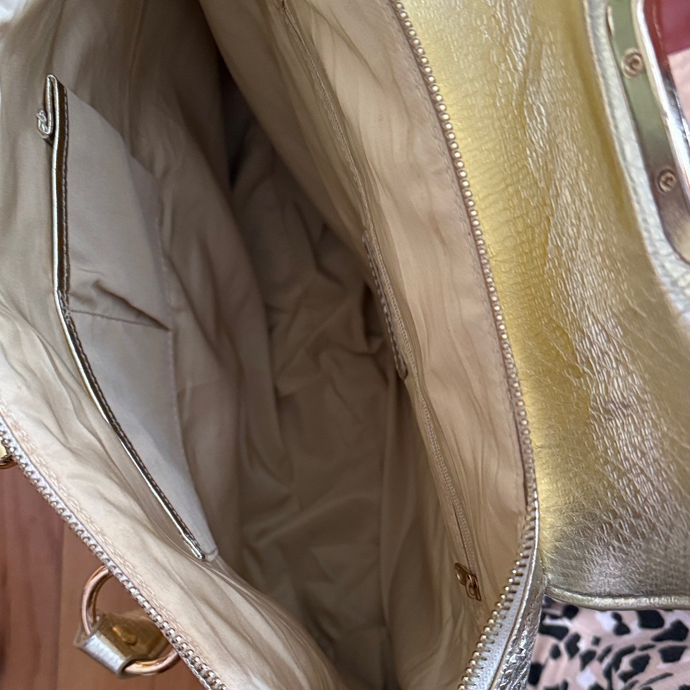 Metallic Gold Bag - Picture 6 of 8